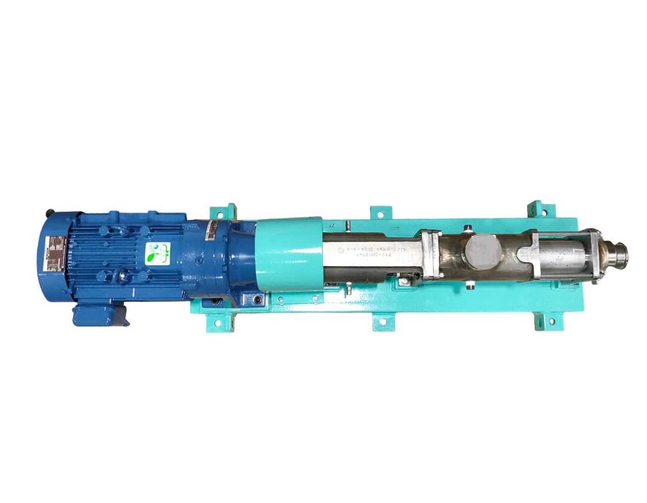   Single screw pump for coating and liquidsupplying   