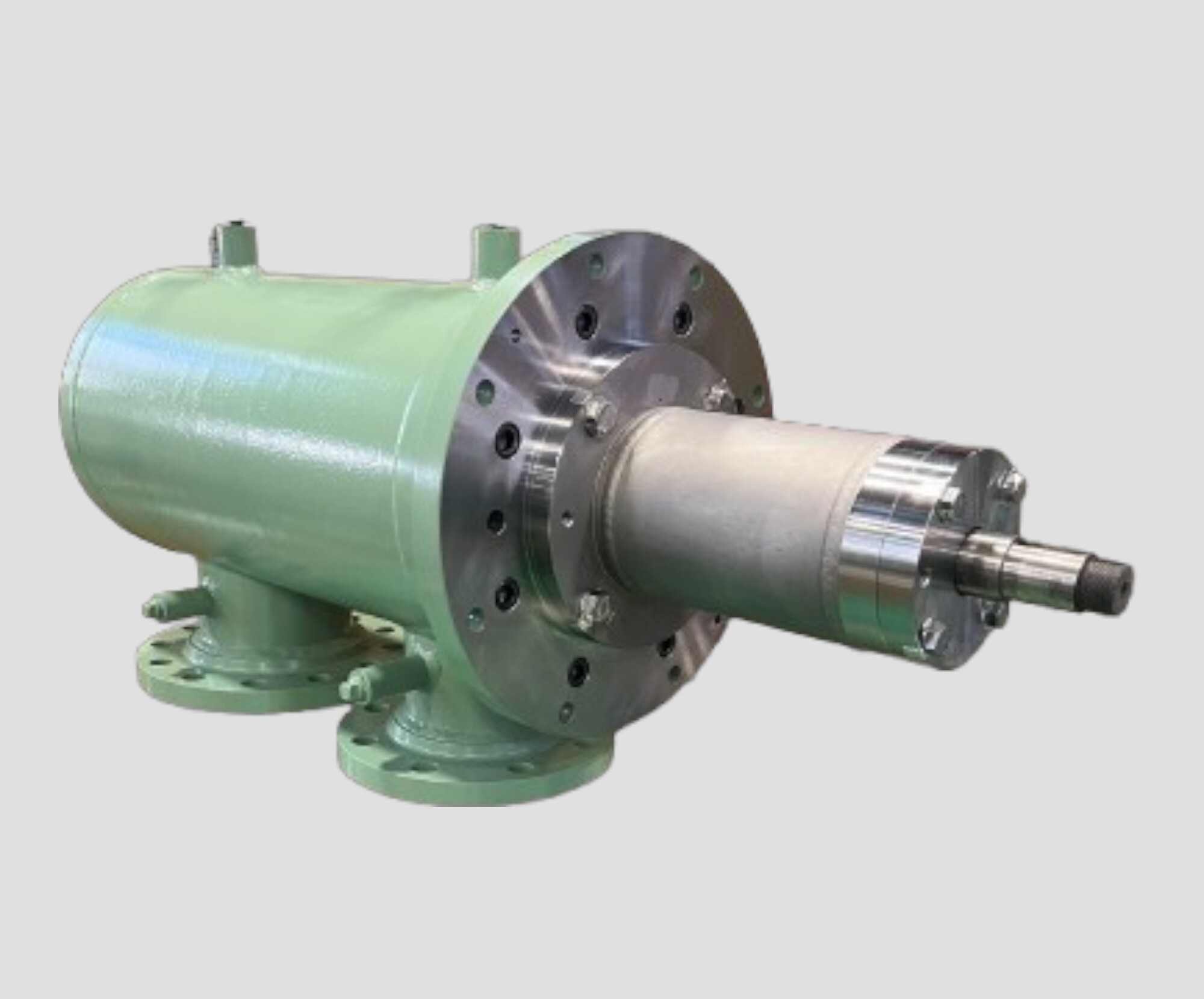 Flange-mounted pump