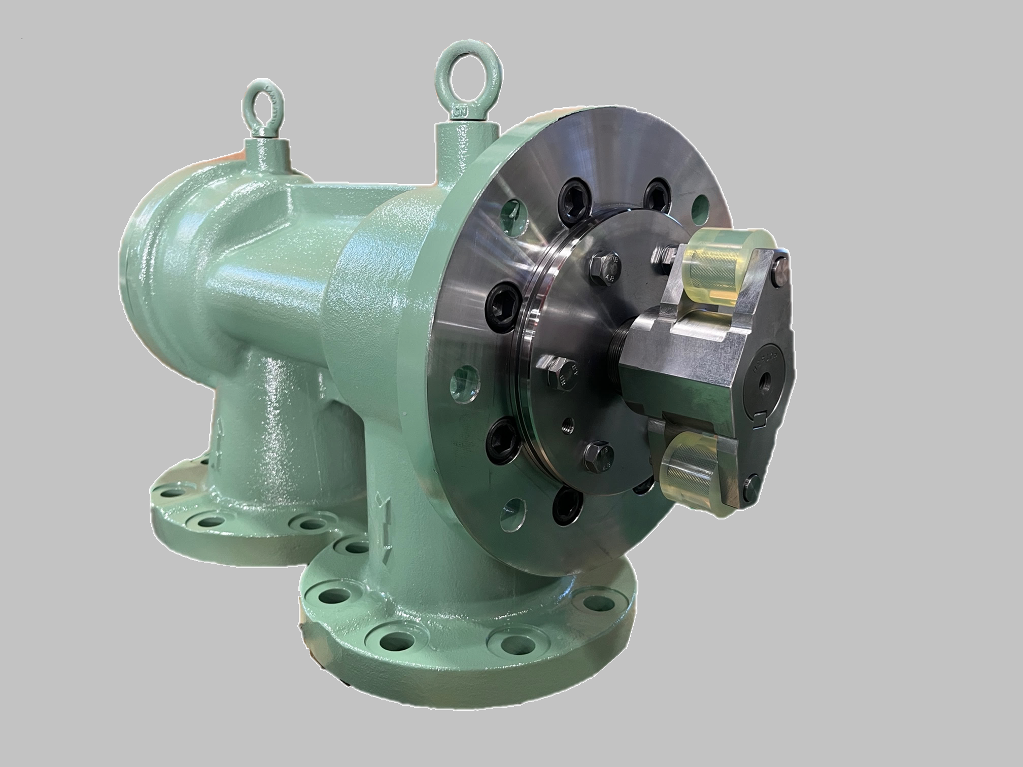 ローラーカップリング搭載 フランジ取付型ポンプ